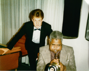Dizzy Gillespie and John Moakes